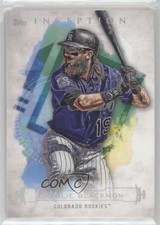 2019 Topps Inception Charlie Blackmon #76 00jz