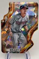 BRADY HOUSE ATOMIC HEATWAVE DIE CUT - 2021 Bowman's Best #HW1 WSH Nationals