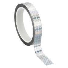 Metalized Polyester Film Tape 11/16 in x 55 Yards Laser Silver