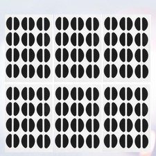 24 Pairs Silicone Nose Pads for Eyeglasses Non Slip Lift Increase Eyewear Pads