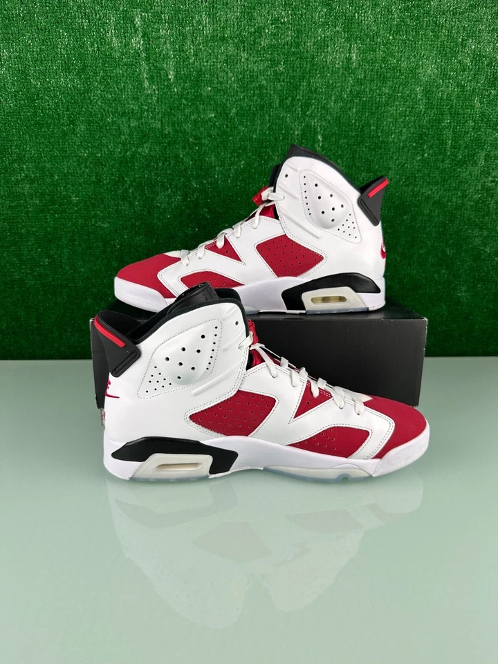 Talla 13 - Jordan 6 Retro OG Mid Carmine (¡LIMPIO!) Foto 3 de 4