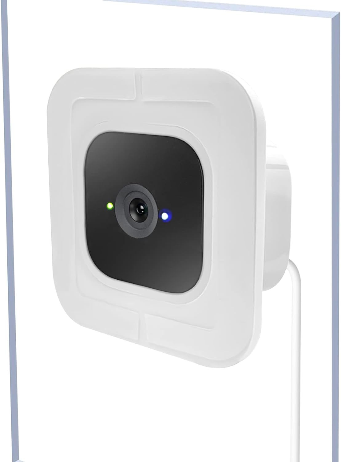 2 Pack Window Mount Compatible with Blink Mini Indoor, Secured Camera Glass Wall