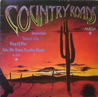 LP Dolly Parton, John Denver, Johnny Cash a.o. Country Roads NEAR MINT Amiga