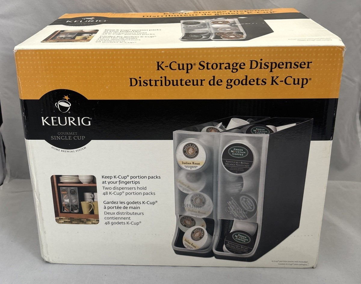 Open Box - Keurig K-Cup Storage Vertical Dispenser - 2 Dispensers