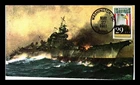 DR JIM STAMPS US COVER SAVINGS BONDS 50TH ANNIVERSARY FDC NAVY SHIP KMC VENTURE