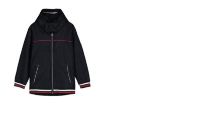 Steiff Jacket / Anorak, Dark Blue With Hood Size 110