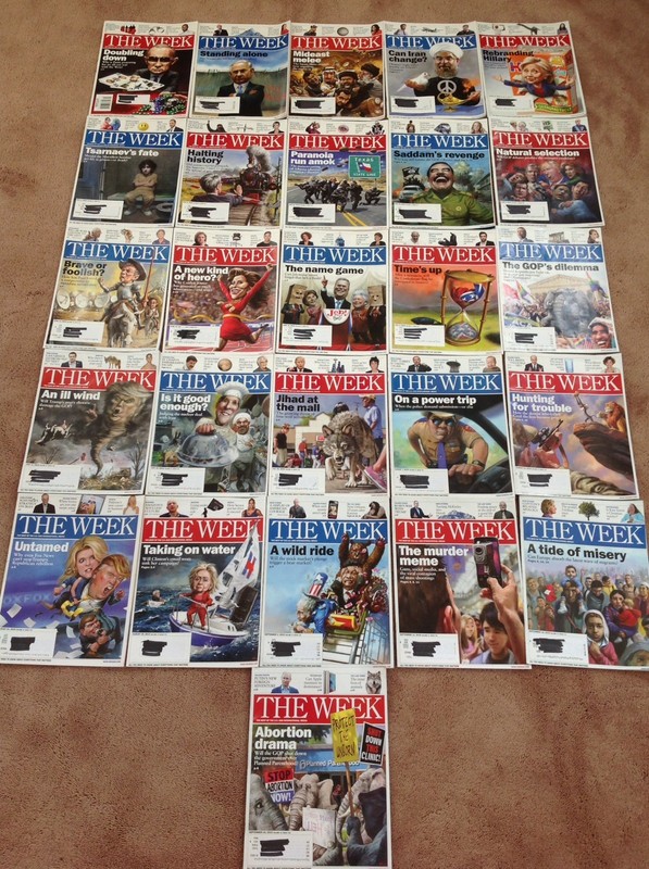 The Week Political Magazines