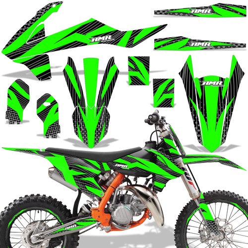 Custom MX Decal Kit with #Plate KTM SX 
