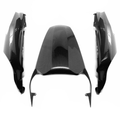 Carbon Fiber Pattern Front Side Fender Mud Guard Hugger Fairing