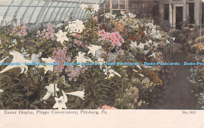 R356755 Osteraufsteller Phipps Wintergarten Pittsburg PA Nr 1021