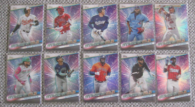 2024 TOPPS STARS OF THE MLB 10-CARD LOT Rutschman/Trout/Guerrero Jr./Rodriguez..