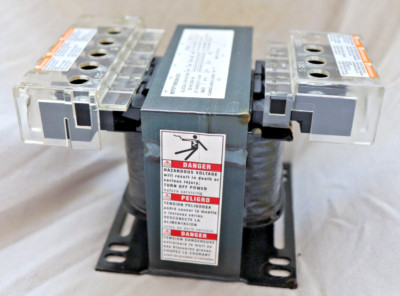9070T100Q54263 Square D Control Transformer 100VA Power 208 600 Primary 12 120V