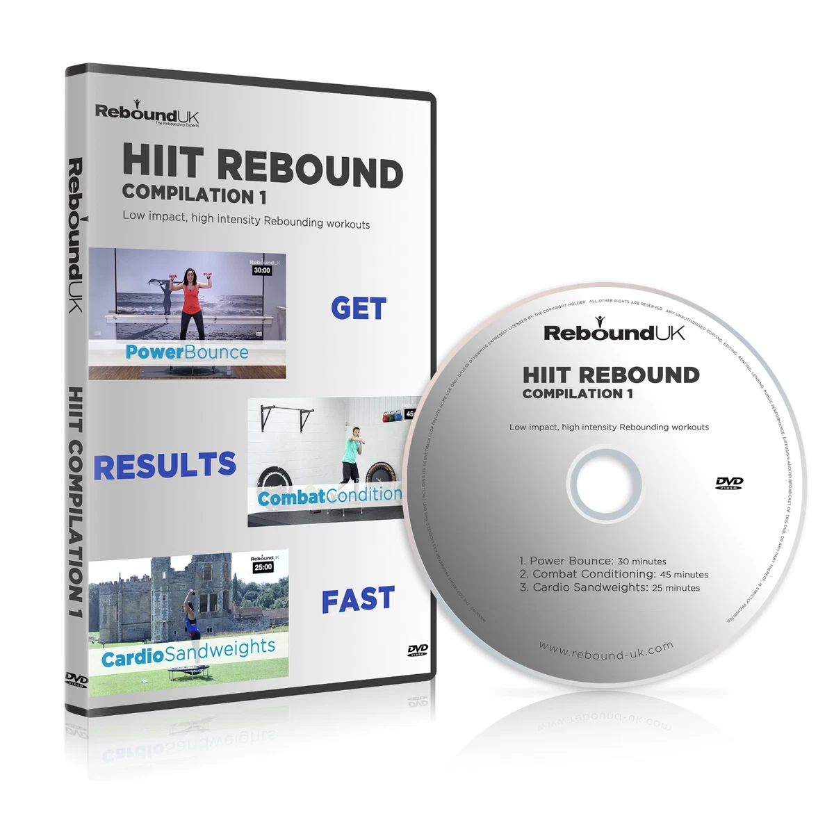 Dvd Hiit Trampoline Workout