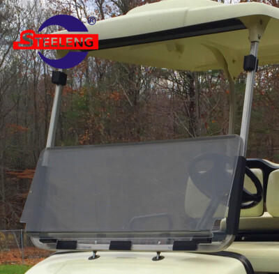 #ad Foldable Tinted Windshield for YAMAHA G14 G16 1995 2003 Golf Cart $139.00