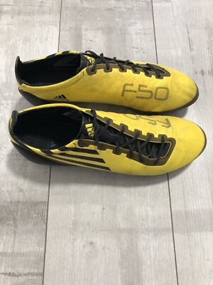 Adidas Adizero F50 Yellow FG US11 1/2 Football Cletas Boots