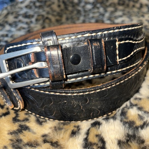 Vintage Tony Lama Genuine Leather 