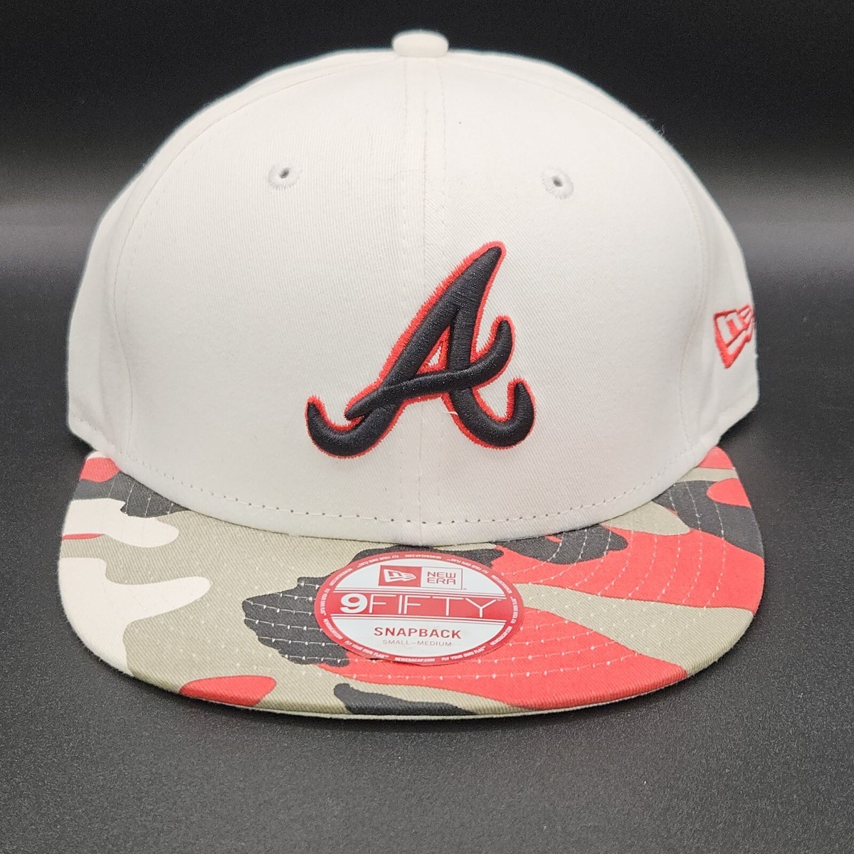 Atlanta Braves Hat New Era 9fifty Cap Small-Medium Adjustable