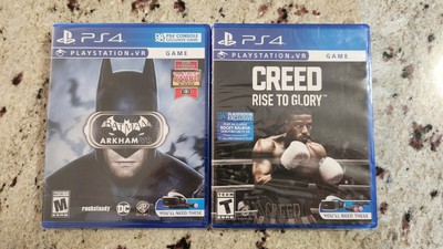 Batman Arkham VR & Creed: Rise To Glory Brand New Factory Sealed Playstation VR