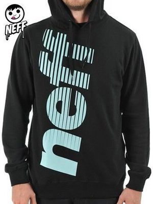 Neff Corporate Skate Hoodie Black NWT NEW Snowboard Surf