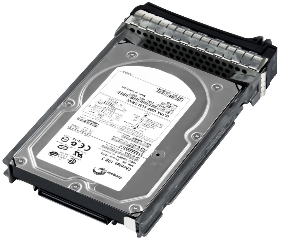 Disco Rigido DELL 0HC492 HC492 300GB 10000RPM 8MB SCSI U320 ST3300007LC 3.5'' - Immagine 3 di 3