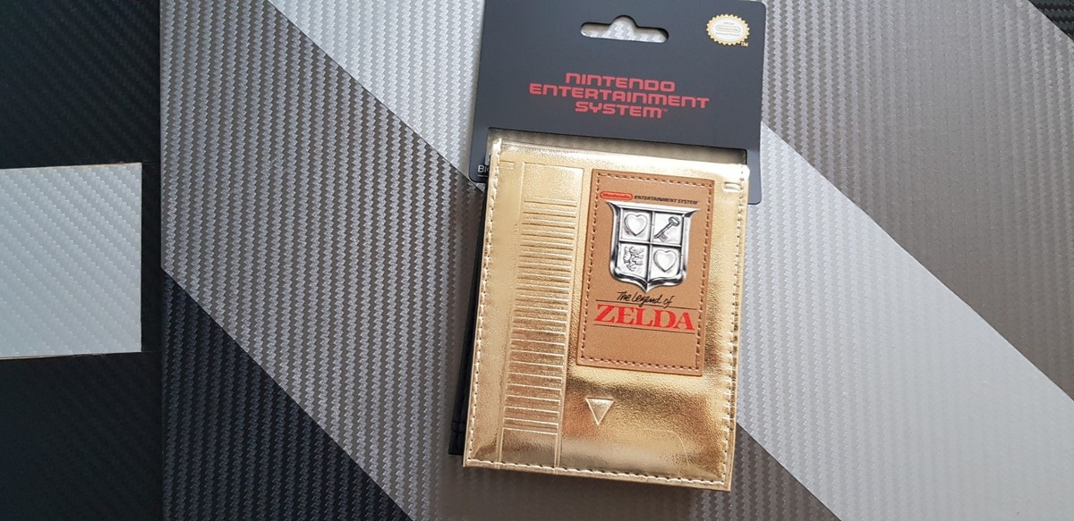 Mini Portefeuille Zelda En Cuir – Logo Officiel Nintendo – Neuf Avec étiquettes