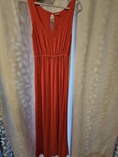 J. CREW Women's Sleeveless Maxi Tangerine Dress EUC (Extra-Small) Style: 72730
