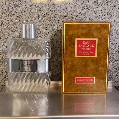 EAU SAUVAGE POUR HOMME CHRISTIAN DIOR FLAKON 1000 ml  LEER