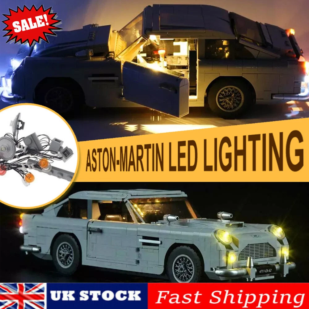 Lego aston martin light on sale kit