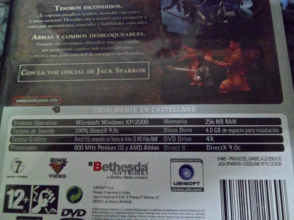 PIRATAS DEL CARIBE LA LEYENDA DE JACK SPARROW PC Pirates of the Caribbean, foto 4 de 5