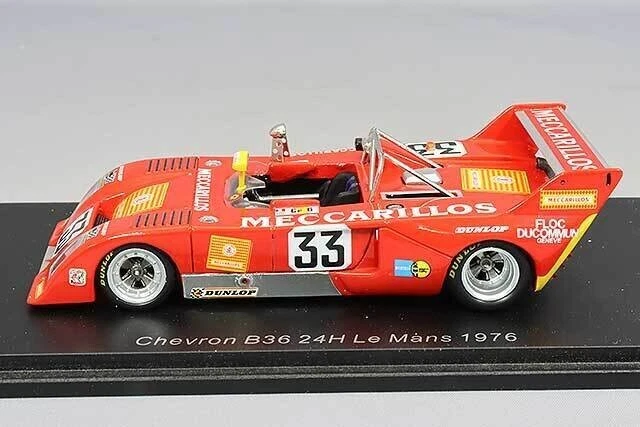 SP4715 - 1:43 Spark 1976 Chevron B36 LeMans #33 Schafer Albanbesi Adatte Foto 2 de 4