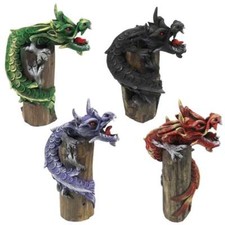 Lindwurm Tatzelwurm Drache Deko Drachen Figur Skulptur ca. 20 cm