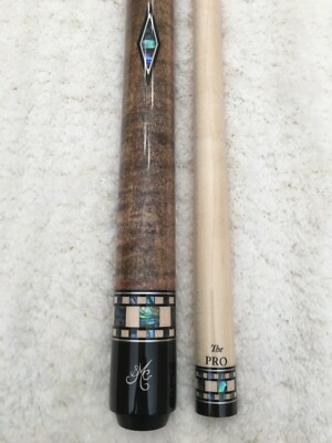 Meucci BMC Mini Diamond Pool Cue w/ Pro Shaft, FREE HARD CASE (Natural Shell)