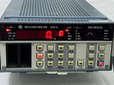 Rohde & Schwarz URV5 394.8010.02 IEC127-T500H/250V 47...63Hz Millivoltmeter Used
