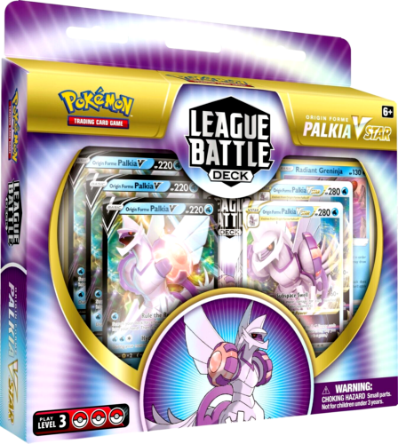 Pokemon Origin Forme Palkia VSTAR League Battle Deck Box Sealed