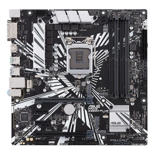 ASUS PRIME Z390M-PLUS Motherboard Intel Z390 LGA1151 DDR4 DVI-D HDMI Micro ATX - Picture 2 of 5