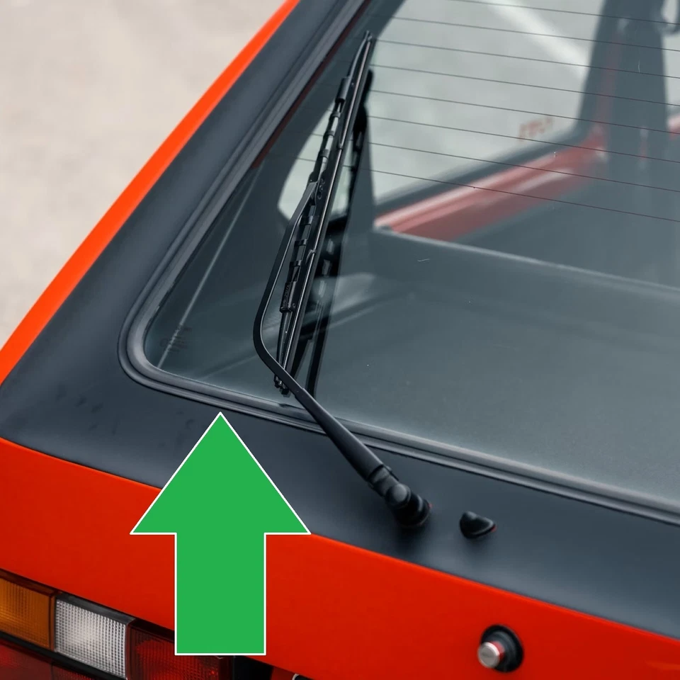 Sello de goma para ventana trasera Volkswagen Golf Rabbit MK1 74-83 171845521A Foto 3 de 4