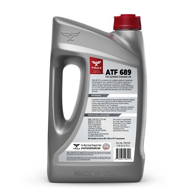 TRIAX ATF 689 Full Synthetic for ZF 6HP, 8HP, 9HP Transmissions (5