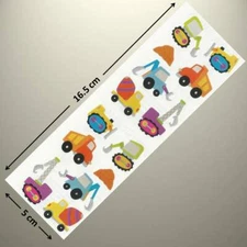 Mrs Grossman's Sticker CHUBBY CONSTRUCTION, TRUCK, CRANE, DIGGER - up to 20% OFF