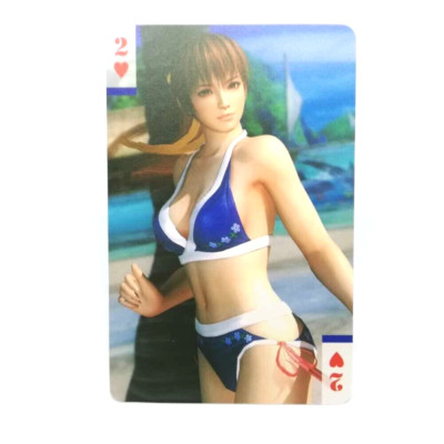 Kasumi 2 heart DEAD OR ALIVE 5 Ultimate Playing Cards KOEI TECMO PS3 BOX360