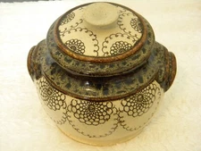vintage NEW O'Keane pottery beanpot Handmade