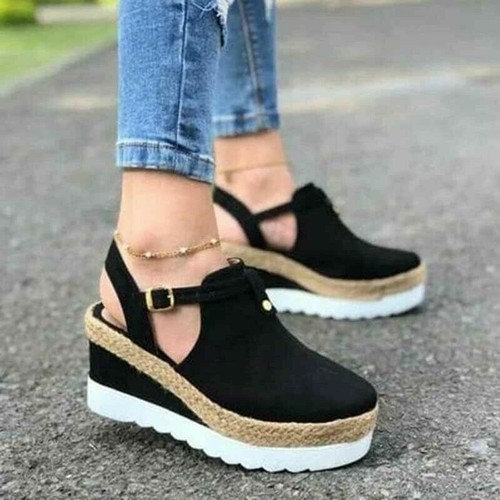 platform shoes with ankle strap