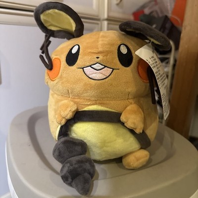 SELTEN Dedenne Pokemon Kuscheltier 24 cm Plüschtier weiches Stofftier Chinaimpor