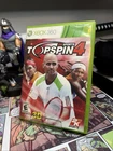 Top Spin 4 (Microsoft Xbox 360) 2K Sports Tennis Game CIB / Resurfaced/ Tested