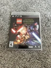 LEGO Star Wars: The Force Awakens (Sony PlayStation 3, 2016) CIB & TESTED
