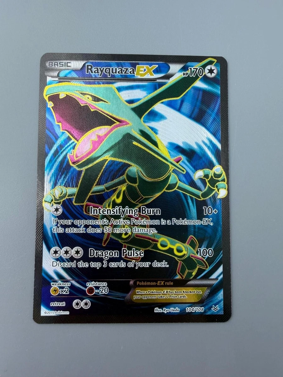 25+ Rayquaza Pokémon TCG Ultra Rare XY Individual Collectible Card
