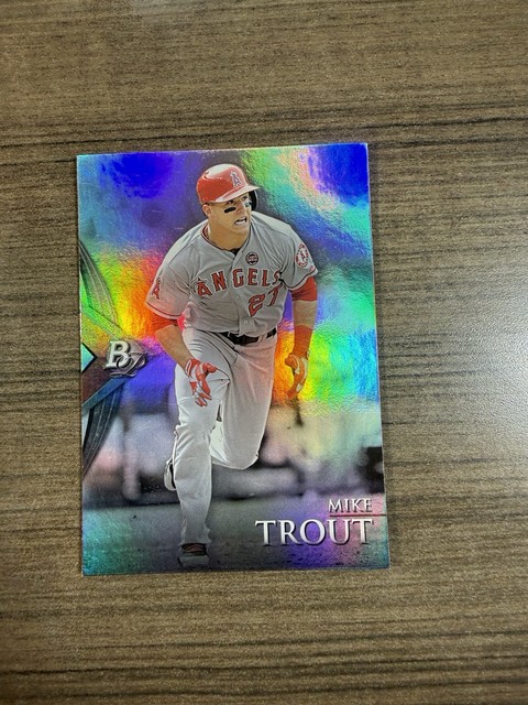2014 Bowman Platinum #2 Mike Trout Angels