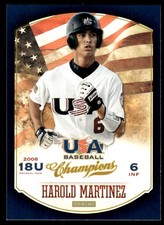 Harold Martinez 2013 Panini USA Baseball Champions #72 MLB READ FREE SHIPPING