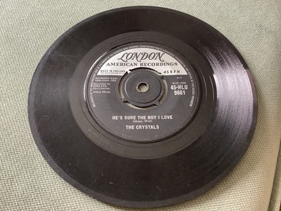 THE CRYSTALS - HE S SURE THE BOY - UK LONDON 1963 GIRLY MOD SOUL MOVER