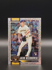 2026 Topps Series 1 Celebration Jacob Misiorowski RC CONFETTI FOIL #10 Brewers