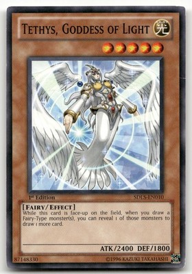 Tethys, Goddess of Light #SDLS-EN010 MP Structure Deck: Lost Sanctuary YuGiOh
